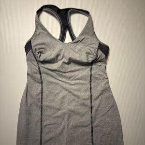 lululemon athletica Gray Racerback Tank Size 4